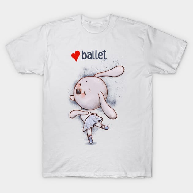 Love ballet T-Shirt by Alies